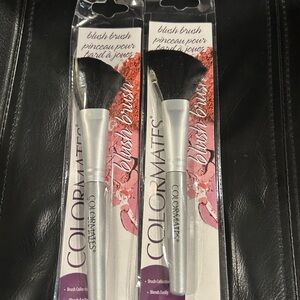 Blush Brush Set - Silver and Purple NWOT sealed